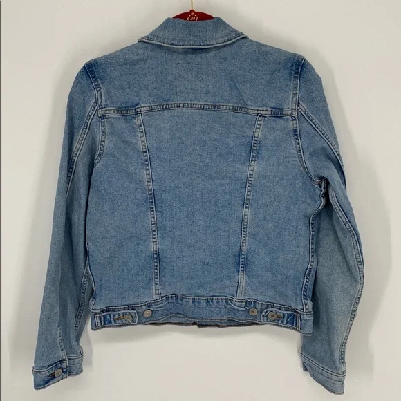 Levi's Light Blue Denim Jacket Size Medium - Picture 4 of 11
